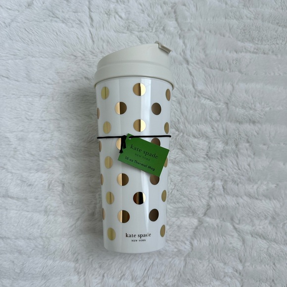 Kate Spade NEW Insulated Thermal Travel Mug Tumbler - Picture 1 of 2